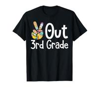 Peace Out 3rd Grade - Last Day of School Third Grade Grad Value Graphic T-Shirt