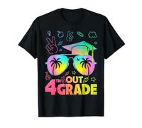 Peace Out 4th Grade Hello Summer Last Day Of Fourth Grade T-Shirt