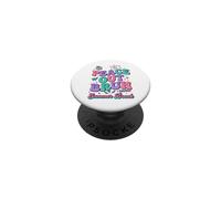 Peace Out Bruh Summer Break Cartoon End Of Year PopSockets Adhesive PopGrip
