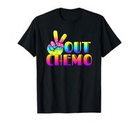 Peace Out Chemo Last Day Of Chemo End Chemotherapy Cancer T-Shirt