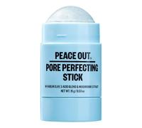 PEACE OUT Pore Perfecting Stick Acne Solution & Blackhead Remover, Glycolic Acid & Salicylic Acid Cleanser, Works Like a Face Wash, Skincare Facial Cleanser & Exfoliating Facial Scrub, 15g /0.53oz