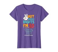 Peace Out Single Digits 10th birthday invitations for girls T-Shirt
