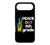 Peace Out Sixth 6th Grade Last Day School Graduation Case for iPhone Air
