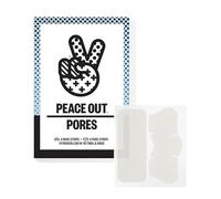 Peace Out Skincare Pores. Hydrocolloid Pore-Refining Nose and Face Strips with Vitamin A to Shrink Enlarged Pores and Remove Excess Oil (4 pore and 4 nose strips)