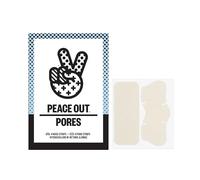 Peace Out Skincare Pores. Hydrocolloid Pore-Refining Nose and Face Strips with Vitamin A to Shrink Enlarged Pores and Remove Excess Oil (4 pore and 4 nose strips)