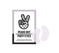 Peace Out Skincare Puffy Eyes, Biocellulose Under-Eye Mask, Minimize Puffiness, Dark Circles and Tired Eyes with Caffeine and Niacinamide, 6 pairs