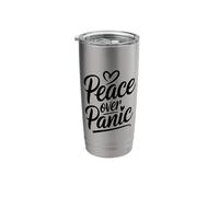 Peace Over Panic Stainless Steel Insulated Tumbler