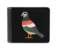 Peace Palestinian Free Funny Men's Wallets Slim Front Pockets Bifold Wallet with ID Credit Card Holder