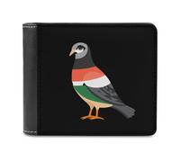 Peace Palestinian Free Funny Men's Wallets with ID Credit Card Holder Slim Front Pockets Bifold Wallet