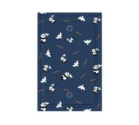 Peace Panda Premium One-Gang Decorative Switch Plate Cover with Textured Fabric-Grain Finish & Accent Dot Design â€“ Durable Pc Material Wall Plate for Residential and Commercial Use