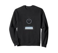 Peace Power: Tranquil Technology for Mindful Living Sweatshirt, Adult Unisex, Black, M