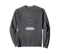 Peace Power: Tranquil Technology for Mindful Living Sweatshirt, Adult Unisex, Dark Heather Grey, M