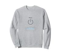 Peace Power: Tranquil Technology for Mindful Living Sweatshirt, Adult Unisex, Heather Grey, S