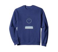 Peace Power: Tranquil Technology for Mindful Living Sweatshirt, Adult Unisex, Navy, M