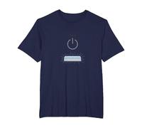 Peace Power: Tranquil Technology for Mindful Living T-Shirt, Men's Big and Tall, Navy, 4X Tall