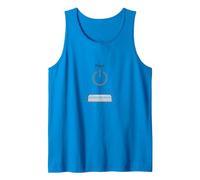 Peace Power: Tranquil Technology for Mindful Living Tank Top, Men, Sapphire, XXL