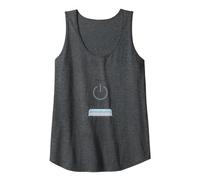 Peace Power: Tranquil Technology for Mindful Living Tank Top, Women, Dark Heather Grey, S