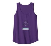Peace Power: Tranquil Technology for Mindful Living Tank Top, Women, Purple, XXL