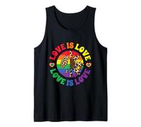Peace Sign Love 60 s 70 s Shirts 70s Outfits For Women Tank Top