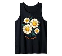 Peace Sign Love 60s 70s Groovy Hippie Tank Top