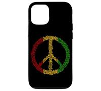 Peace Sign Music Notes Jamaica Rasta Reggae Case for iPhone 12/12 Pro