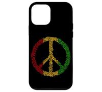 Peace Sign Music Notes Jamaica Rasta Reggae Case for iPhone 12 mini