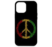 Peace Sign Music Notes Jamaica Rasta Reggae Case for iPhone 12 Pro Max