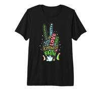 Peace Sign Retro Hippie Symbol 60s 70s Groovy Boho Vibes Premium T-Shirt