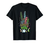 Peace Sign Retro Hippie Symbol 60s 70s Groovy Boho Vibes T-Shirt