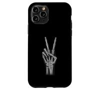 Peace Sign Skeleton Hand Funny Radiology Tech Case for iPhone 11 Pro