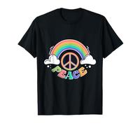 Peace Sign Symbol Retro Hippie Vintage 60s 70s Style Hippies T-Shirt