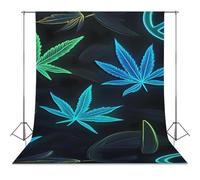 Peace Sign Weeds Classic Photography Backdrops Photoshoot Backdrop Background Easter Halloween Birthday Party