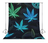 Peace Sign Weeds Classic Photography Backdrops Photoshoot Backdrop Background Easter Halloween Birthday Party