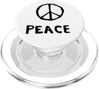 Peace Sign World Peace Symbol Hope Harmony Festval Future PopSockets PopGrip for MagSafe
