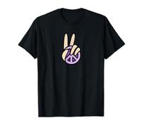 Peace symbol CND Hand V Sign T-Shirt
