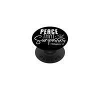 Peace That Surpasses Philippians 4:7 Faith-Based Bible Quote PopSockets Adhesive PopGrip