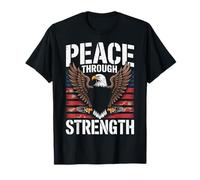 Peace Through Strength Trump Patriot T-Shirt