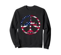 Peace Through Superior Firepower B-52 Bomber T shirt Sweatshirt