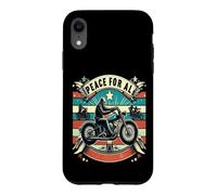 Peace to All Riders Ride for Unity & Brotherhood Tee Freedom Case for iPhone XR