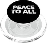 Peace to All - World Peace to All - World Peace Anti-War PopSockets PopGrip for MagSafe