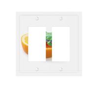 Peace Tree Frog (2) Durable and Stylish Wall Plate – Full-Surface Print, Pc Material, Heat & Fade Resistant, Easy to Install