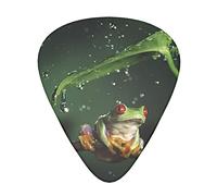 Peace Tree Frog Guitar Pick 12 Pieces Guitar Accessories Guitar Pickup Suitable For Guitar Yukriri And Other