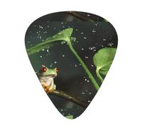 Peace Tree Frog Guitar Plectrums 12 Pieces For Ukulele Bass Instrument Accessories