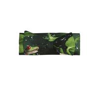 Peace Tree Frog Printed Baby Headband, Soft and Breathable, Adjustable, Perfect for Baby Photos (0-6 Months)