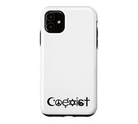 Peace Unity Diversity Love Symbol Aesthetic Minimal Design Case for iPhone 11