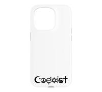 Peace Unity Diversity Love Symbol Aesthetic Minimal Design Case for iPhone 15 Pro