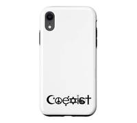 Peace Unity Diversity Love Symbol Aesthetic Minimal Design Case for iPhone XR