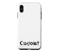 Peace Unity Diversity Love Symbol Aesthetic Minimal Design Case for iPhone XS Max