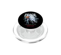 Peace USA Eagle Wild Quotes find The Peace within Yourself PopSockets PopGrip for MagSafe