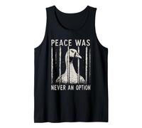 Peace was Never an Option Goose Meme Funny Goose Prison Tank Top